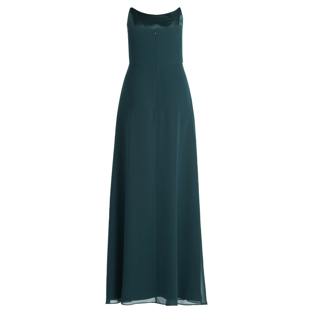 Vera Mont Abendkleid »Vera Mont Abendkleid Mit Wasserfallausschnitt« Schlitz