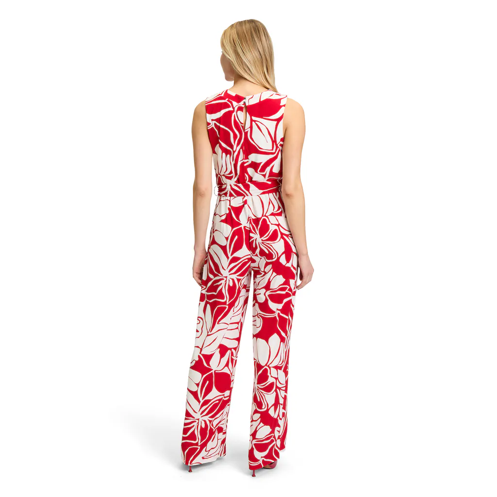 Vera Mont Overall »Vera Mont Jumpsuit Mit Bindegürtel« (1 Tlg.) Druck