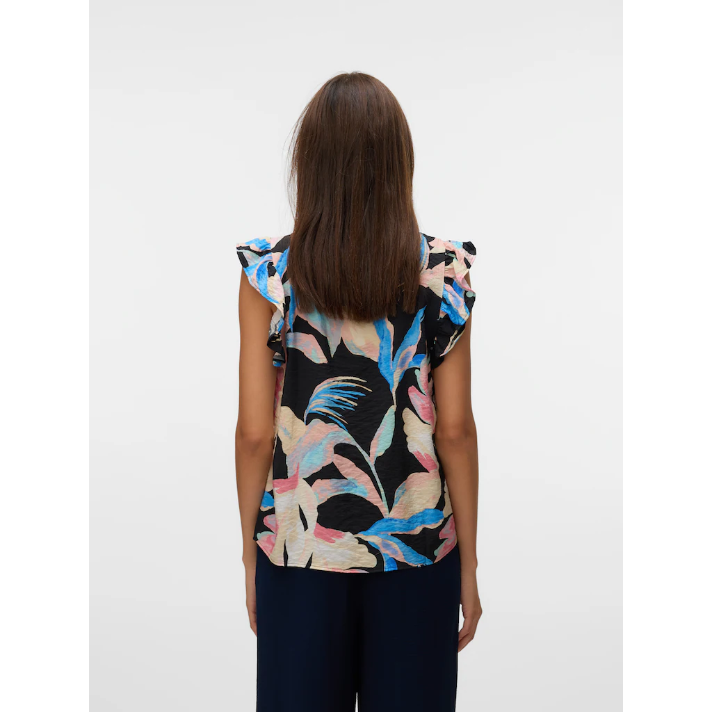 Vero Moda Blusentop »VMJOSIE SL V-NECK TOP WVN GA«