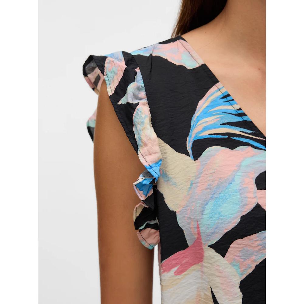 Vero Moda Blusentop »VMJOSIE SL V-NECK TOP WVN GA«
