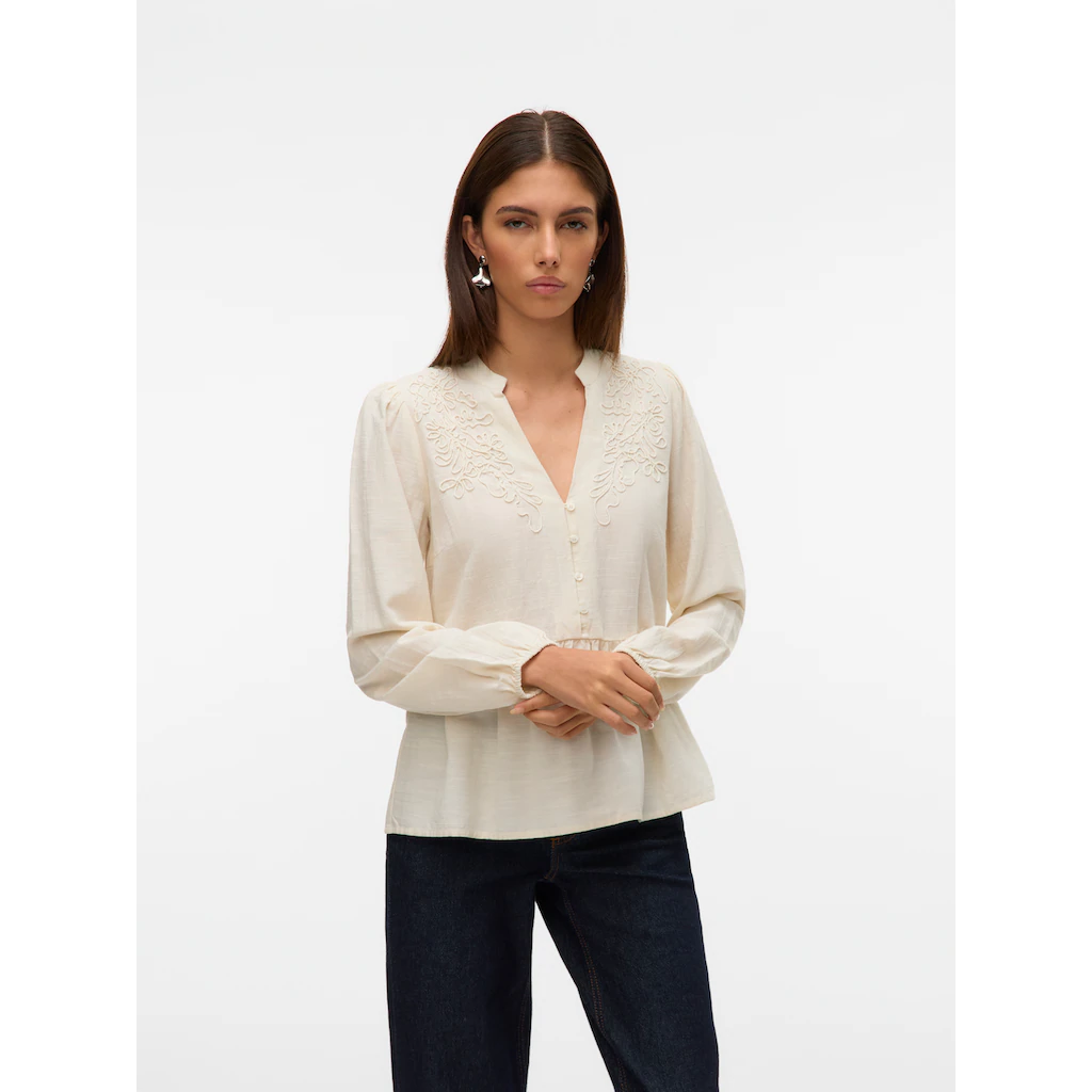 Vero Moda Blusentop »VMLOUISE LS TOP WVN«