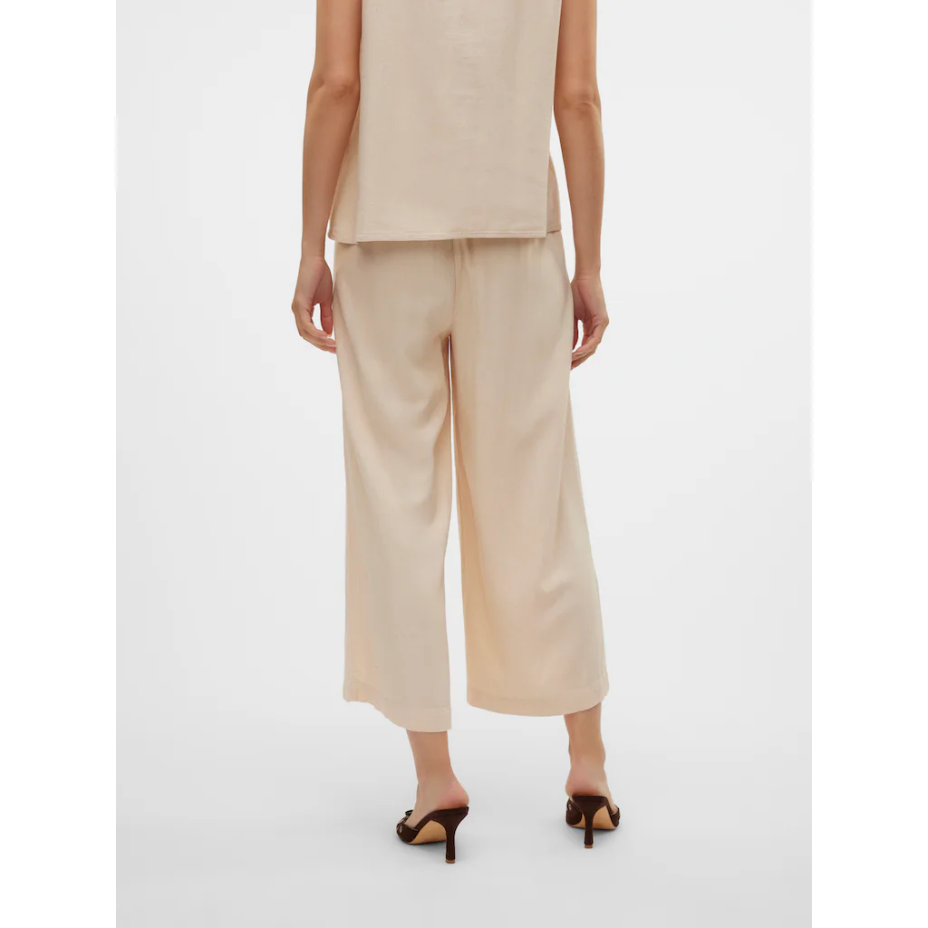 Vero Moda Culotte »VMMYMILO H/W CULOTTE PANT WVN GA« Mit Leinen