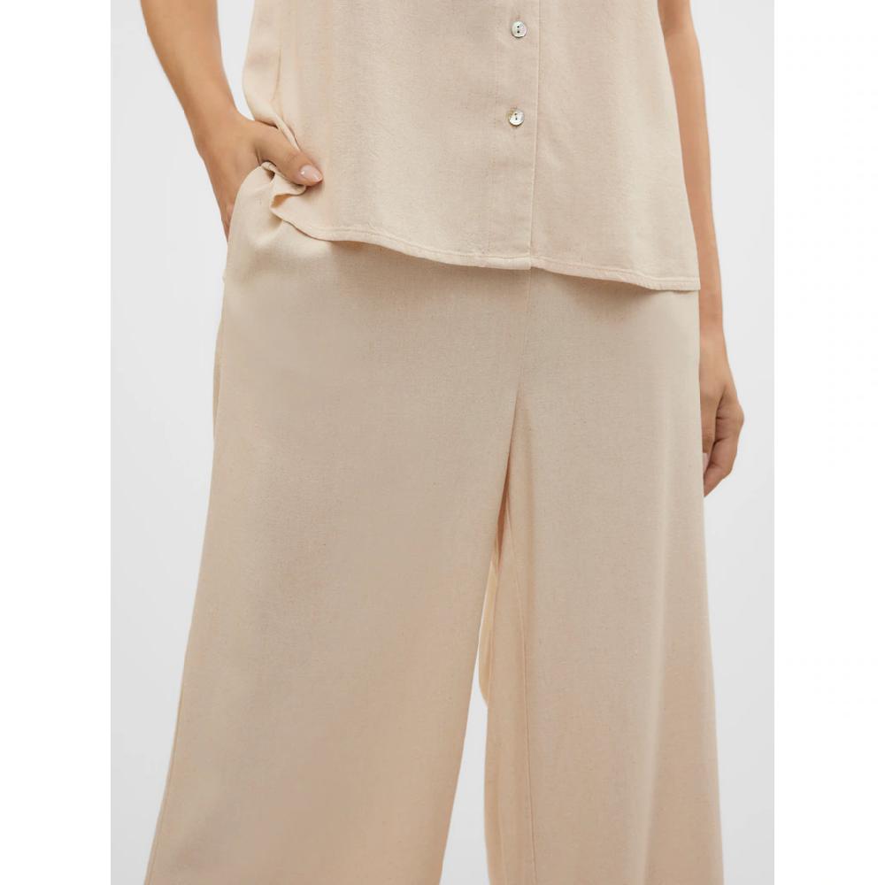 Vero Moda Culotte »VMMYMILO H/W CULOTTE PANT WVN GA« Mit Leinen
