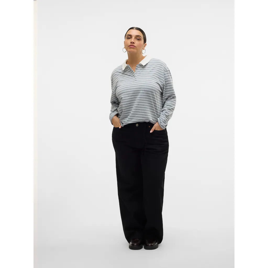 Vero Moda Curve High-waist-Jeans »VMCTESSA HR WIDE J RA118 GA CUR NOOS«