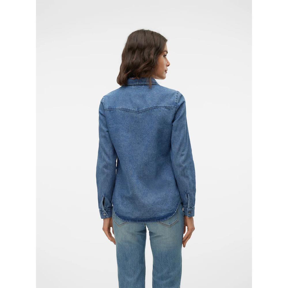 Vero Moda Jeansbluse »VMJENNIE LS DENIM SHIRT MIX NOOS«
