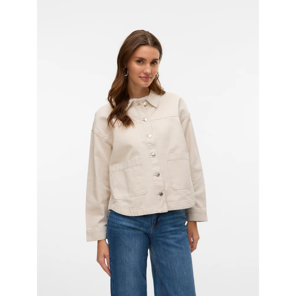 Vero Moda Jeansjacke »VMJAMIE LS DENIM SHACKET MIX NOOS«
