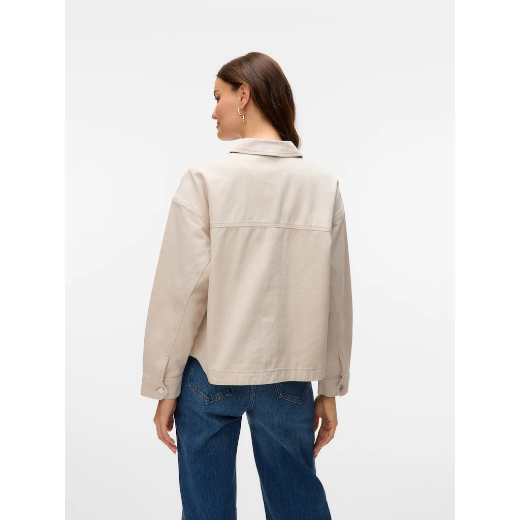 Vero Moda Jeansjacke »VMJAMIE LS DENIM SHACKET MIX NOOS«