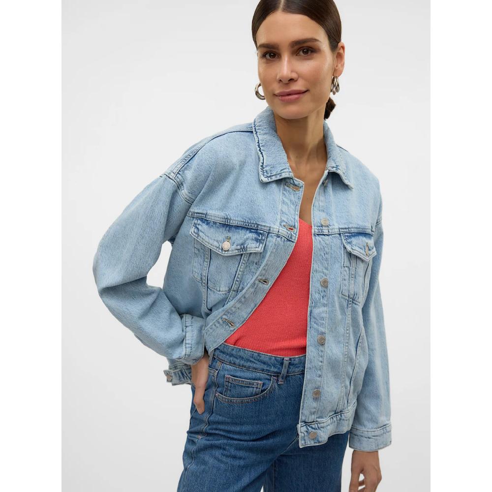 Vero Moda Jeansjacke »VMTESSA LS OVERSIZE DENIM JACKET GA NOOS«