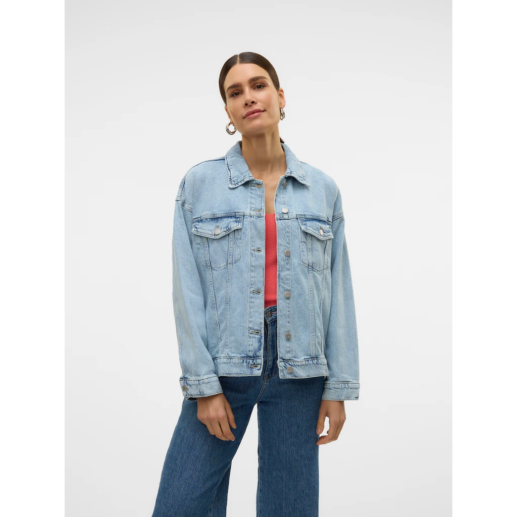 Vero Moda Jeansjacke »VMTESSA LS OVERSIZE DENIM JACKET GA NOOS«