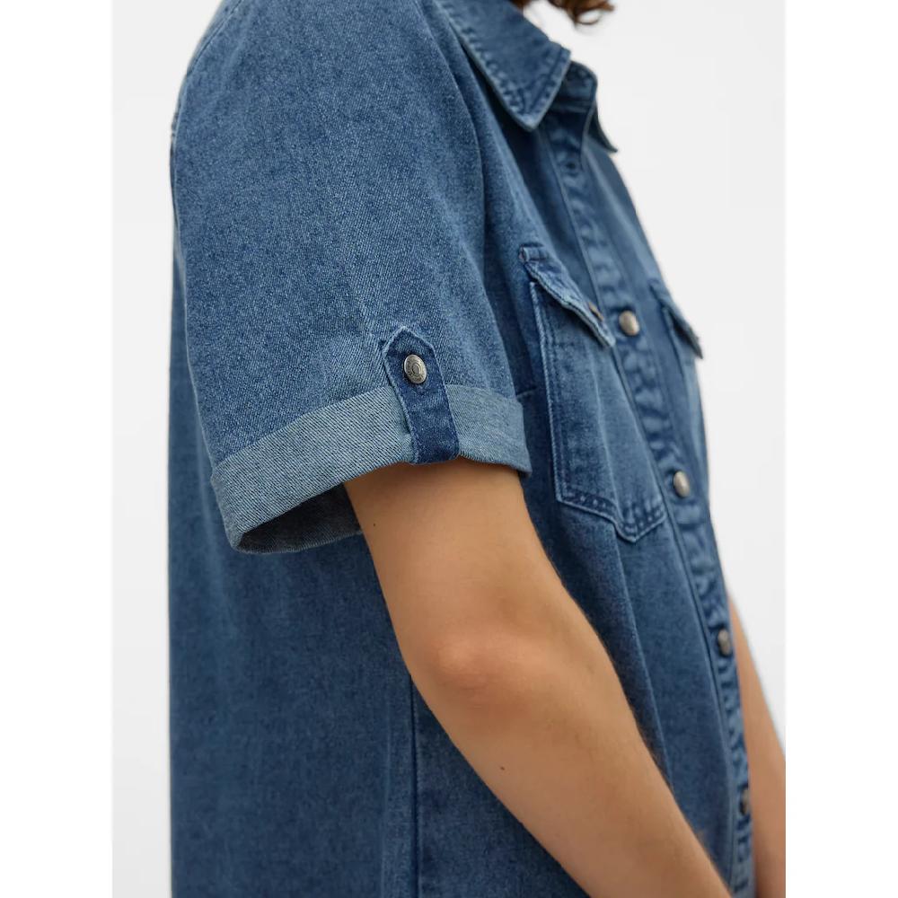 Vero Moda Jeanskleid »VMJENNIE SS SHORT DENIM DRESS NOOS«