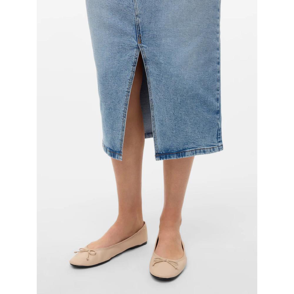 Vero Moda Jeansrock »VMNATALIE HR MIDI DNM SKIRT MIX NOOS«