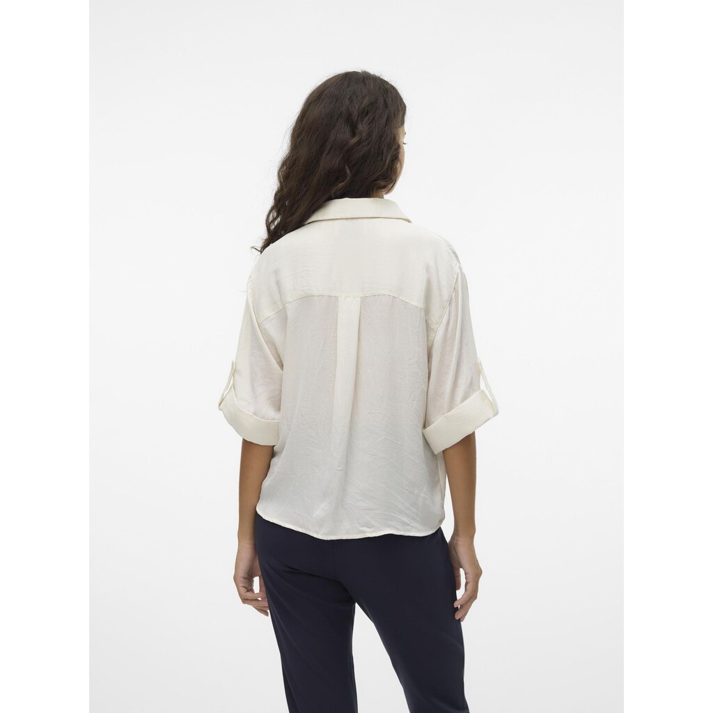 Vero Moda Kurzarmbluse »VMFABIANA 3/4 SHIRT VMA NOOS«