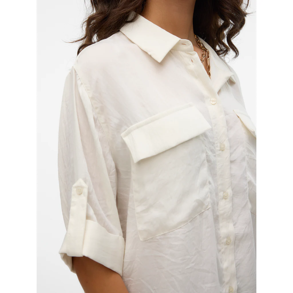 Vero Moda Kurzarmbluse »VMFABIANA 3/4 SHIRT VMA NOOS«