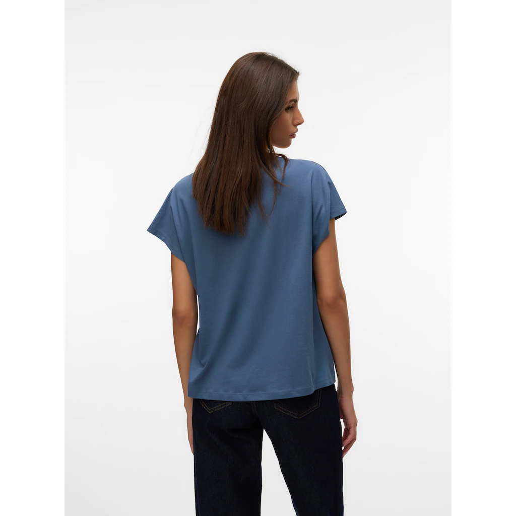 Vero Moda Kurzarmshirt »VMEMMY SS LACE TAPE TOP JRS GA NOOS«