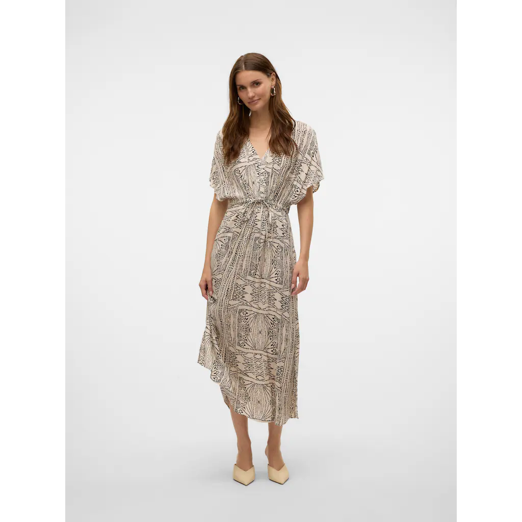 Vero Moda Maxikleid »VMMENNY SS 7/8 KAFTAN WVN GA«