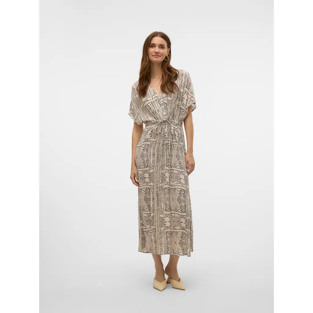 Vero Moda Maxikleid »VMMENNY SS 7/8 KAFTAN WVN GA«