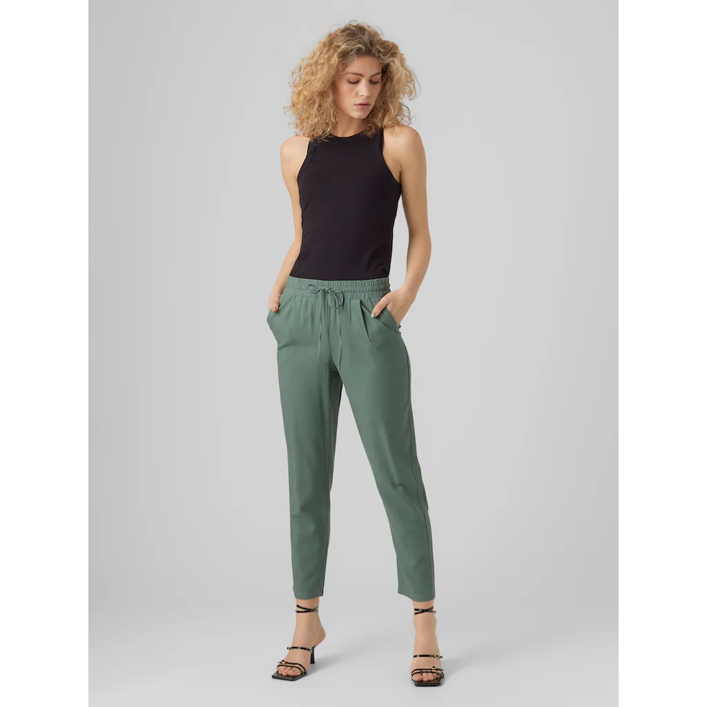 Vero Moda Schlupfhose »VMJESMILO ANKLE PANTS GA NOOS« Mit Leinen