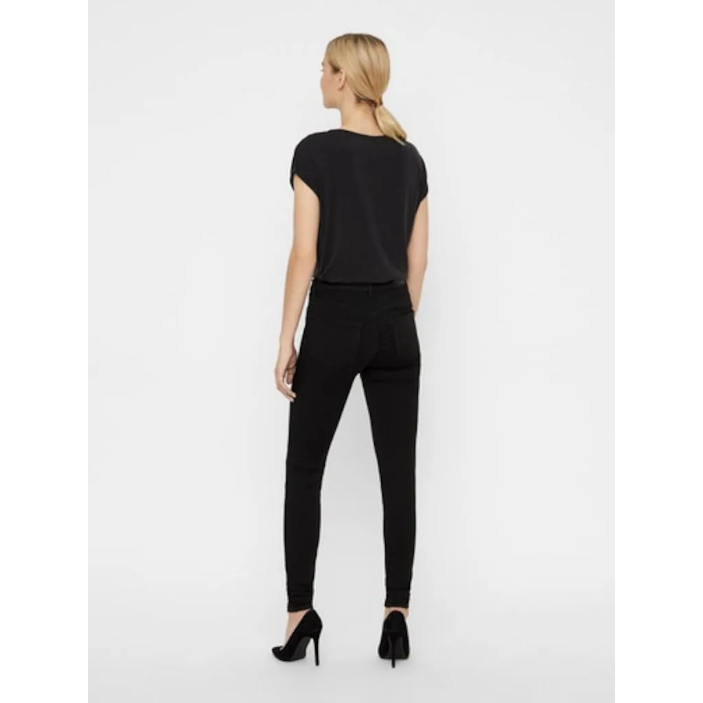 Vero Moda Skinny-fit-Jeans »VMLUX NW SUPER S JEANS« Aus Extra Weicher Modal Qualität