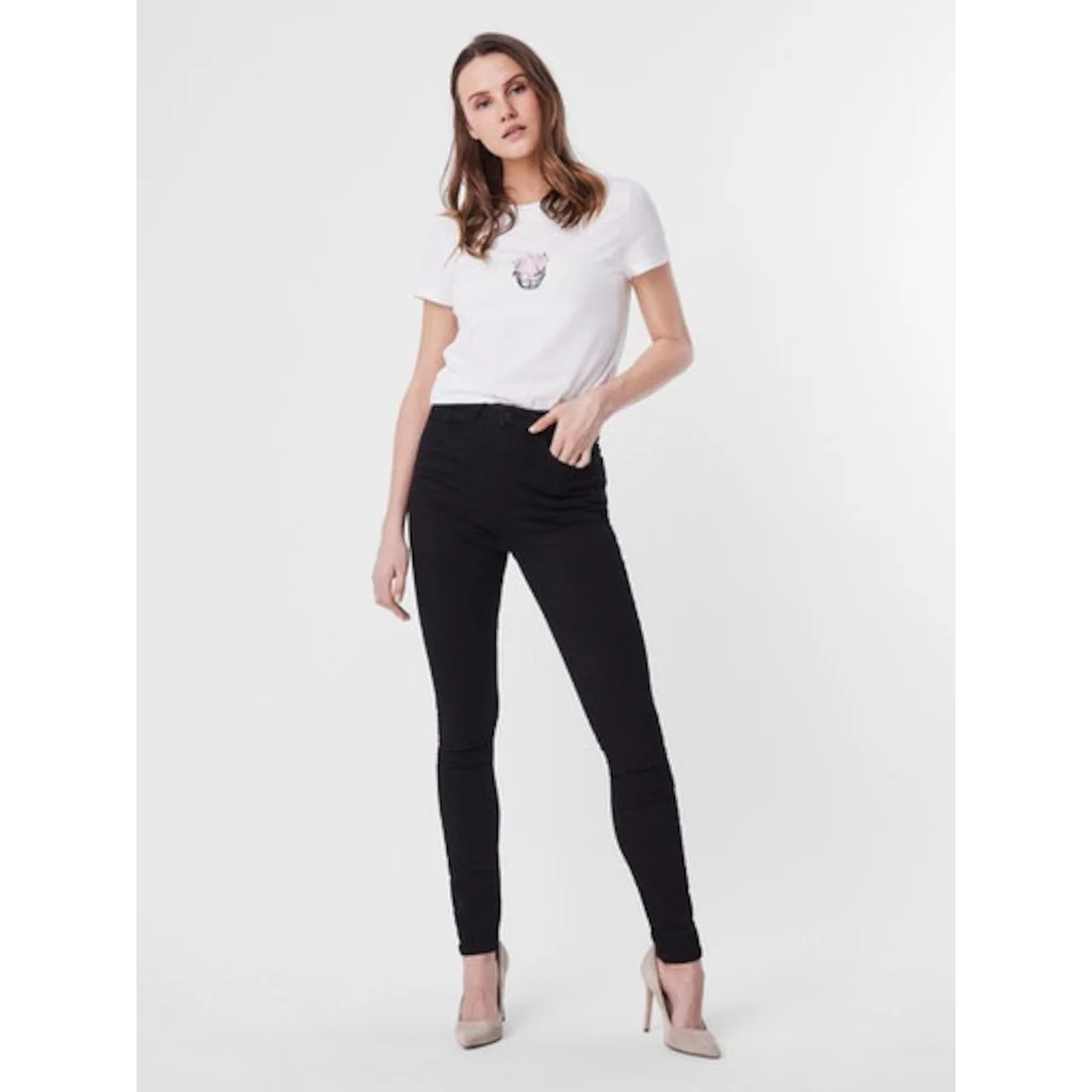 Vero Moda Skinny-fit-Jeans »VMSANDRA SHR SKINNY JEANS BLACK NOOS«