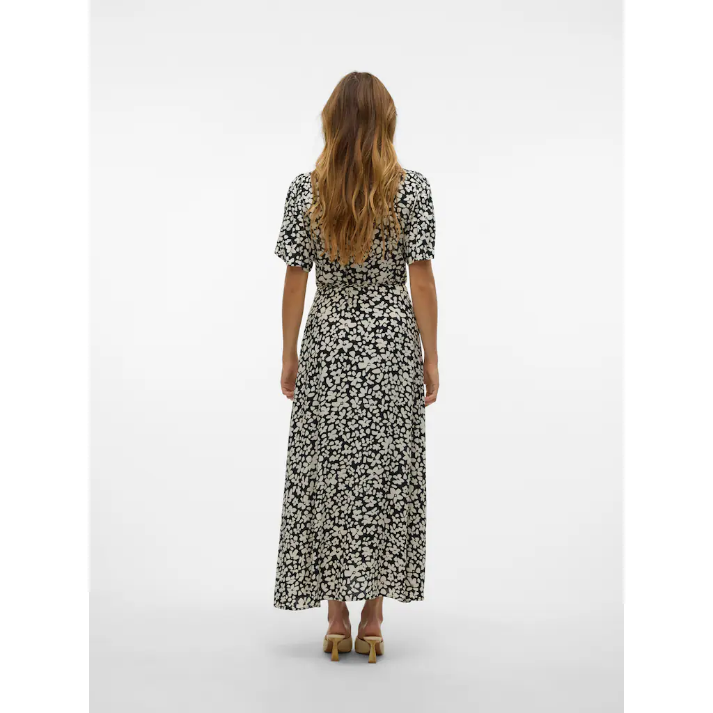 Vero Moda Sommerkleid »VMALBA SS CALF DRESS WVN GA NOOS«