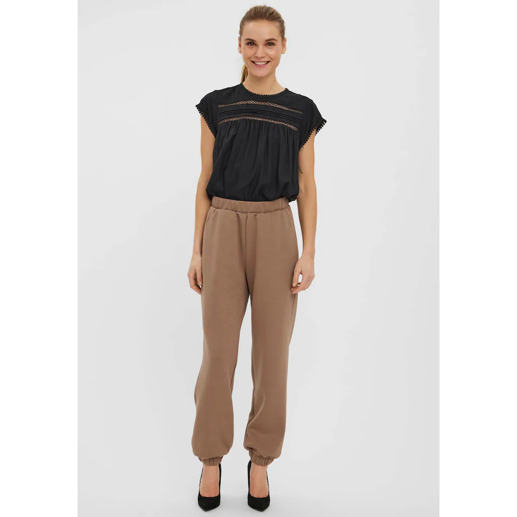 Vero Moda Spitzentop »VMDEBBIE PLEAT S/L TOP GA NOOS«