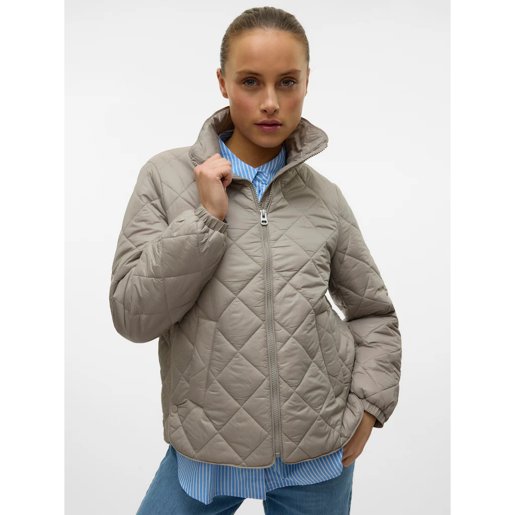 Vero Moda Steppjacke »VMSKYLAR SHORT JACKET GA NOOS« Ohne Kapuze