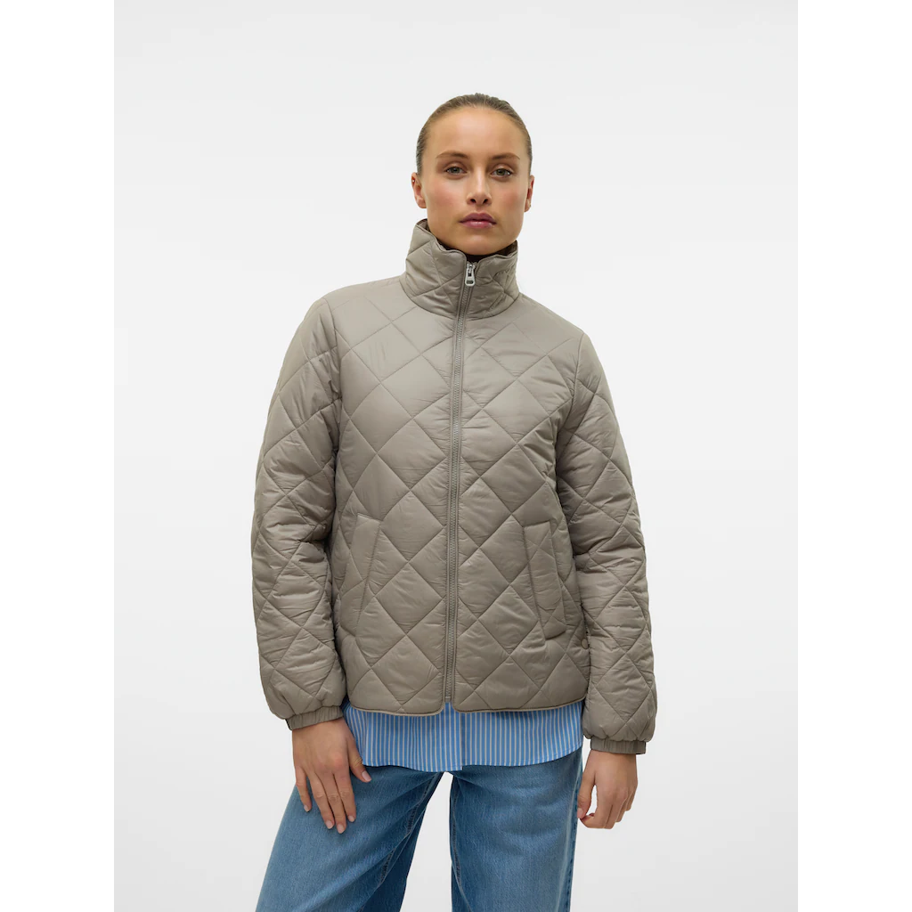 Vero Moda Steppjacke »VMSKYLAR SHORT JACKET GA NOOS« ohne Kapuze