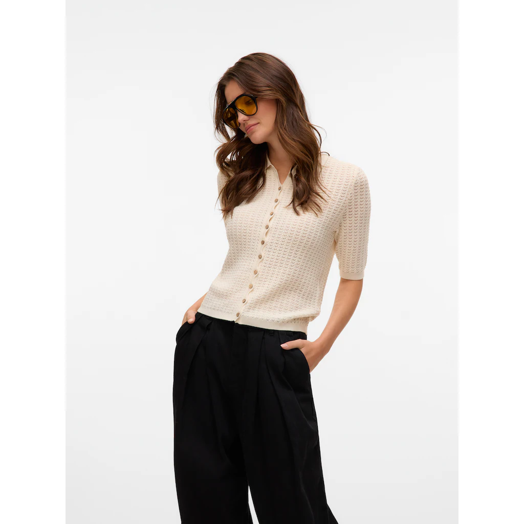 Vero Moda Strickjacke »VMPANAMA 2/4 KNIT CARDIGAN VMA NOOS«