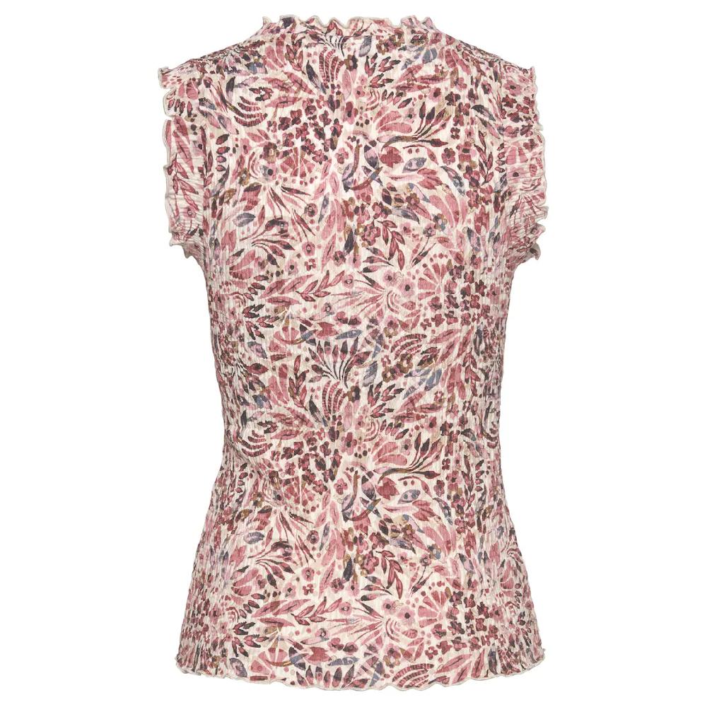 Vivance Blusentop Aus Gewebter Viskose Mit Rüschendetails Crêpe-Optik