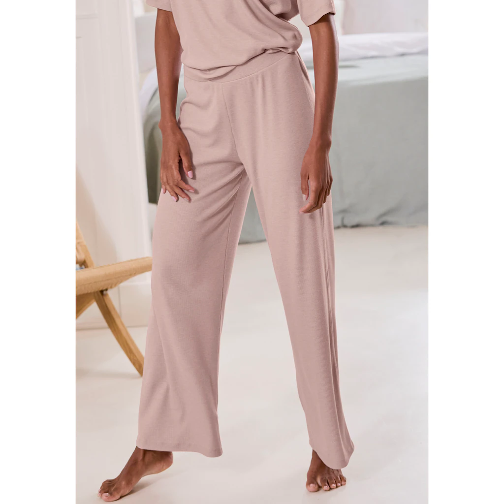Vivance Dreams 7/8-Hose in weicher Rippqualität