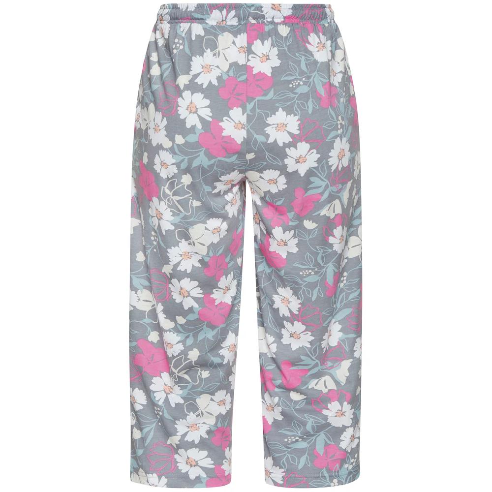 Vivance Dreams Caprihose Pyjamahose In Schmaler Capriform