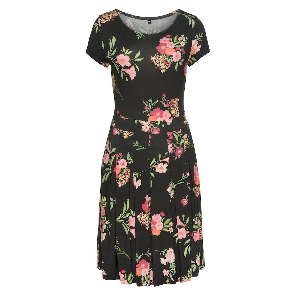 Vivance Druckkleid Mit Blumenmuster T-Shirtkleid Sommerkleid