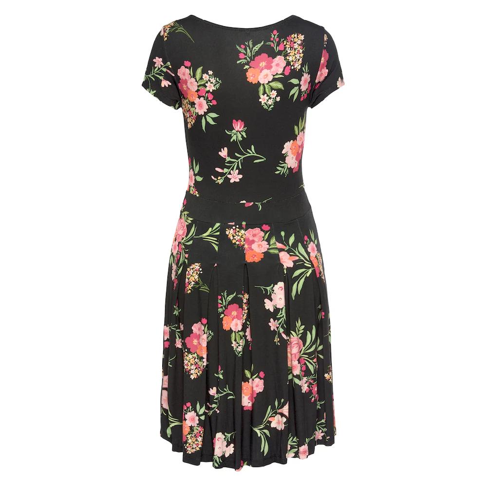 Vivance Druckkleid Mit Blumenmuster T-Shirtkleid Sommerkleid