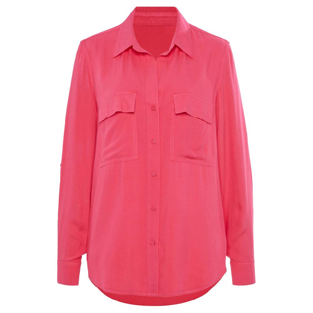 Vivance Hemdbluse Aus Softer Lyocellqualität Luftige Damenbluse Casual-chic