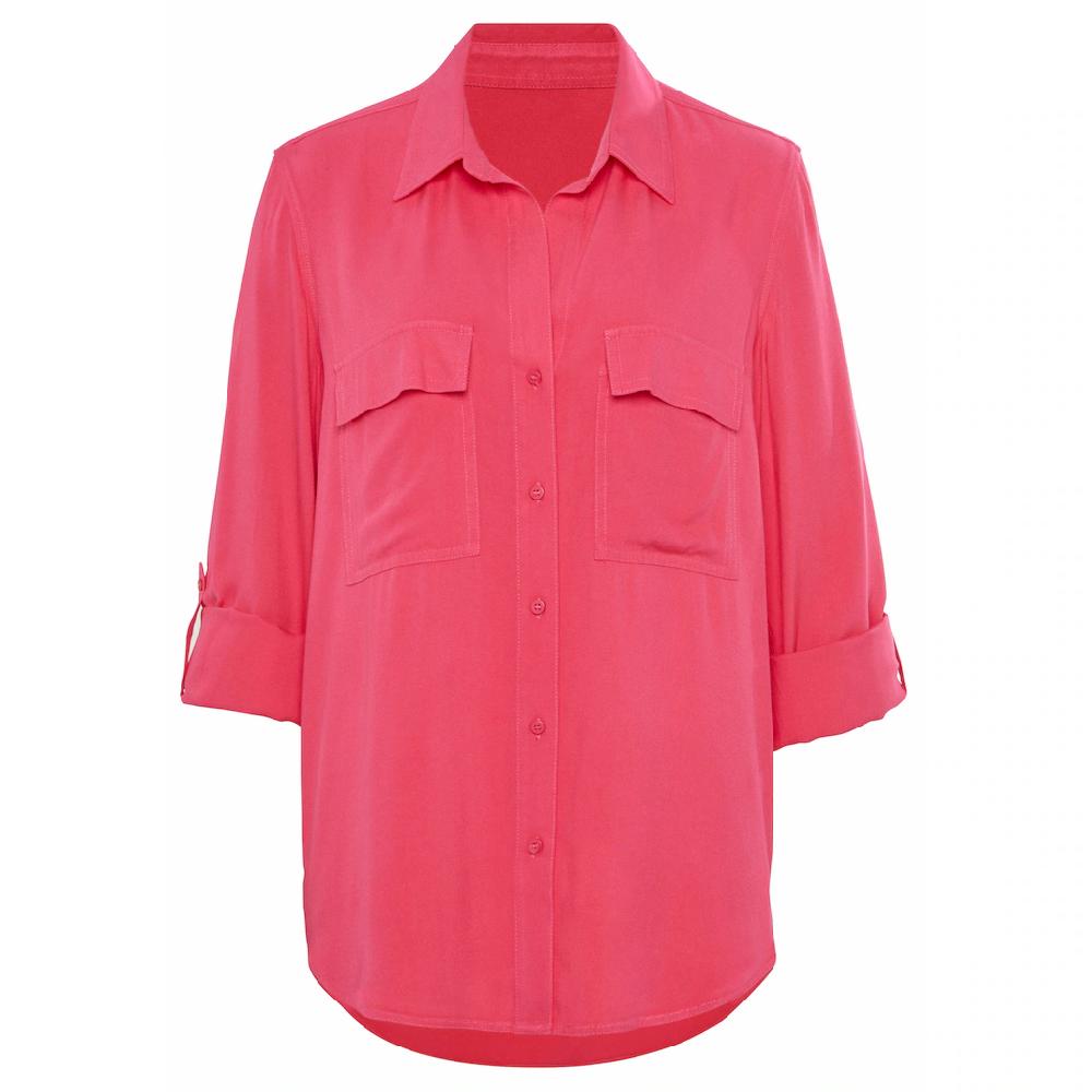 Vivance Hemdbluse Aus Softer Lyocellqualität Luftige Damenbluse Casual-chic