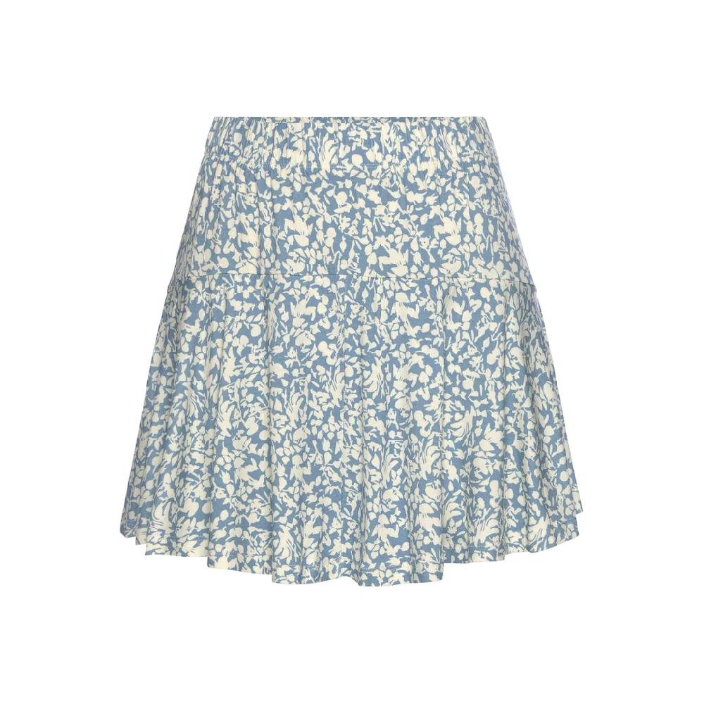 Vivance Hosenrock Mit Blumendruck Skort Rock Inklusive Hose Bequemer Bund