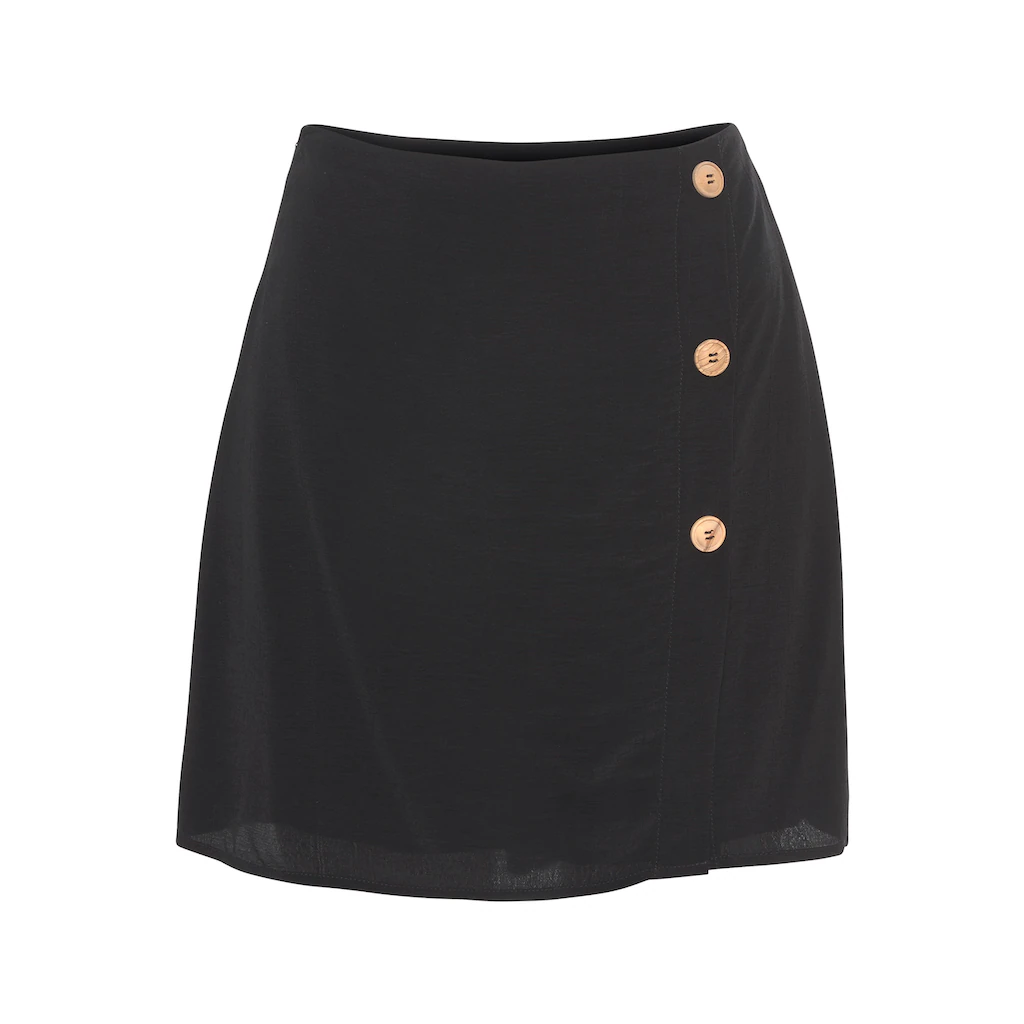 Vivance Hosenrock Mit Zierknöpfen Sommerlicher Skort