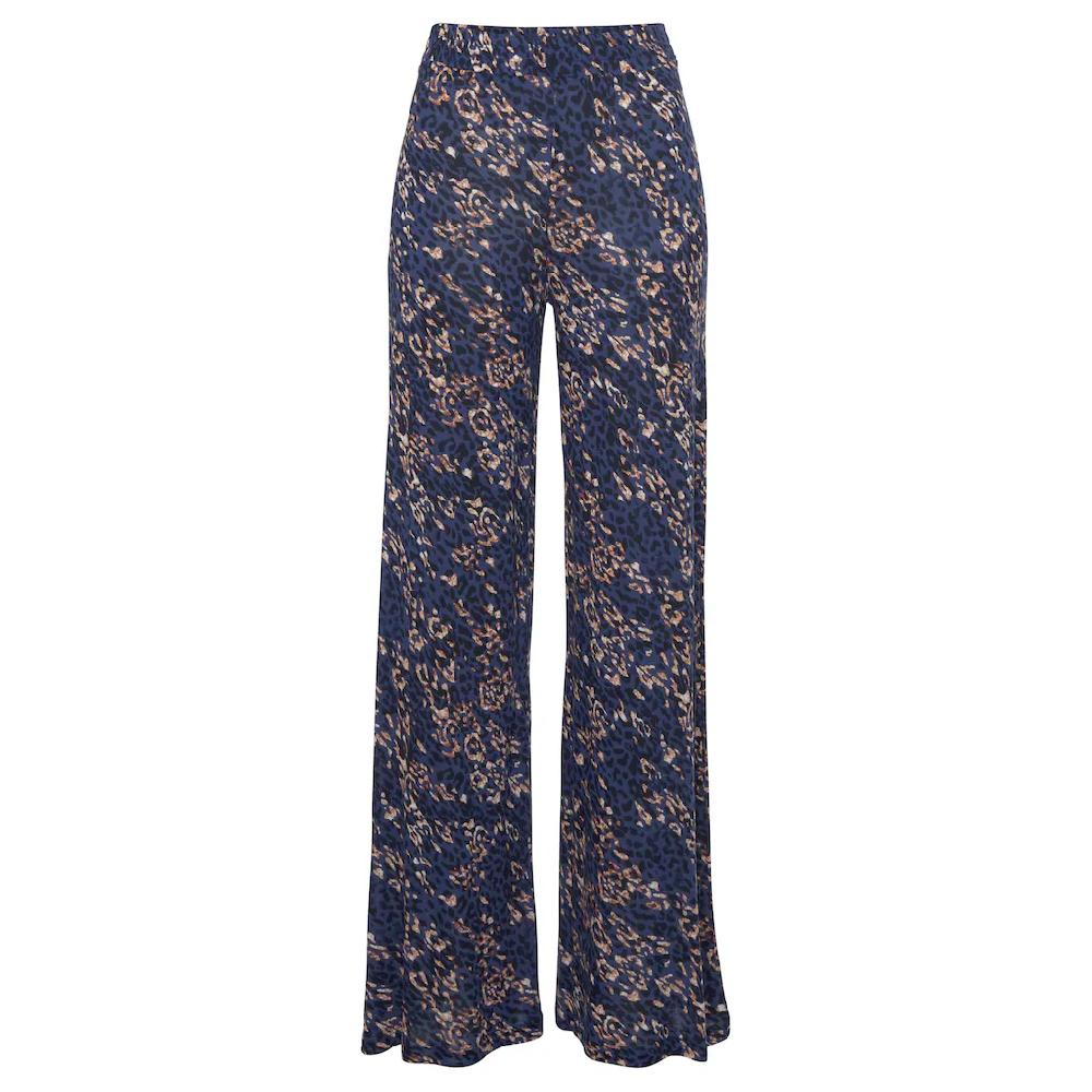 Vivance Jerseyhose Mit Alloverdruck Bequeme Sommerhose In Weiter Form Strandhose