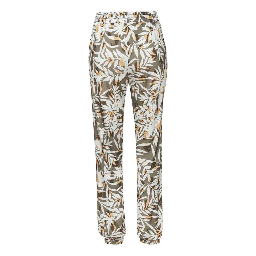 Vivance Jerseyhose Mit Alloverdruck Leichte Sommerhose Mit Taschen Strandhose