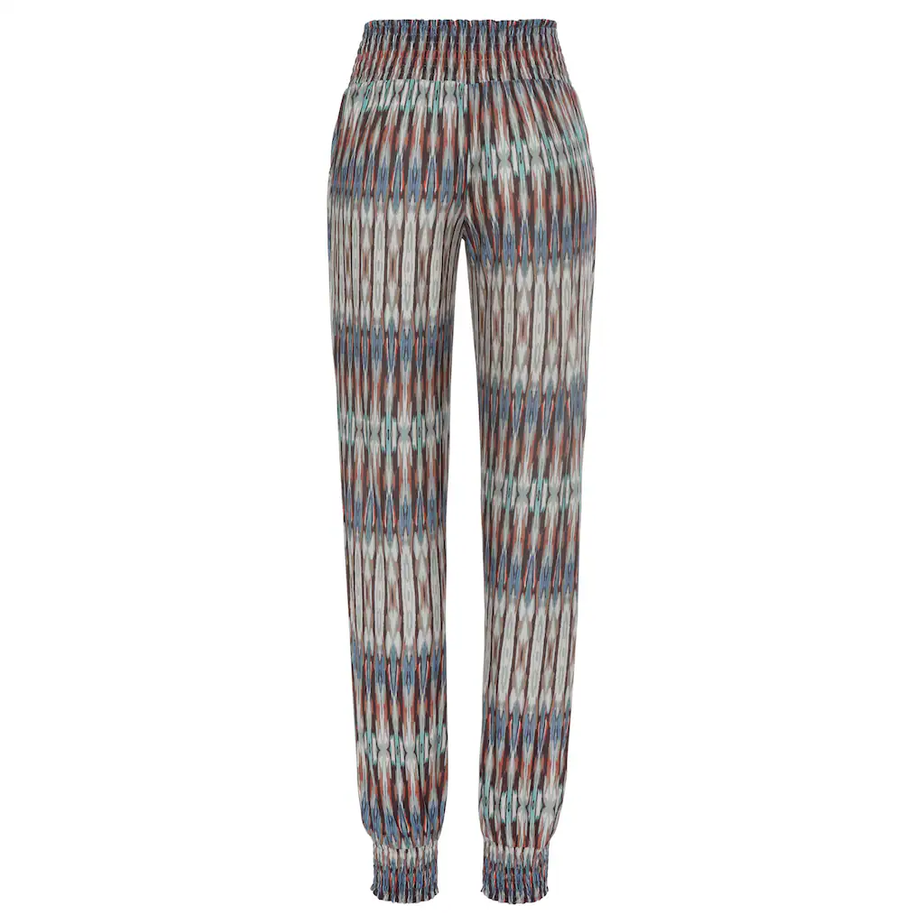 Vivance Jerseyhose Mit Ethnoprint Und Taschen Lockere Schlupfhose Sommerhose