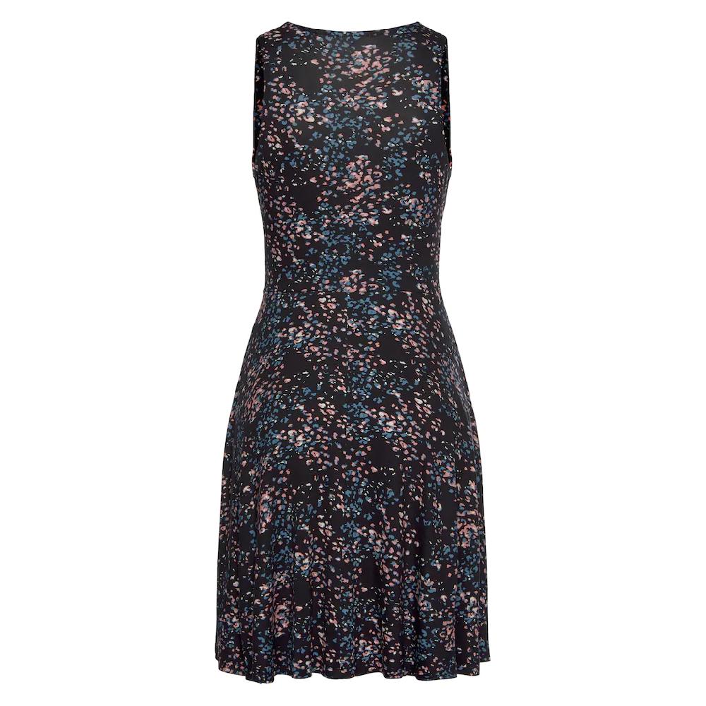 Vivance Jerseykleid Mit Alloverdruck In Wickeloptik Sommerkleid Strandkleid
