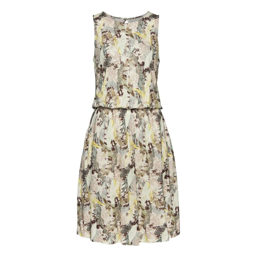 Vivance Jerseykleid Mit Alloverdruck Sommerkleid Mit Taschen Strandkleid