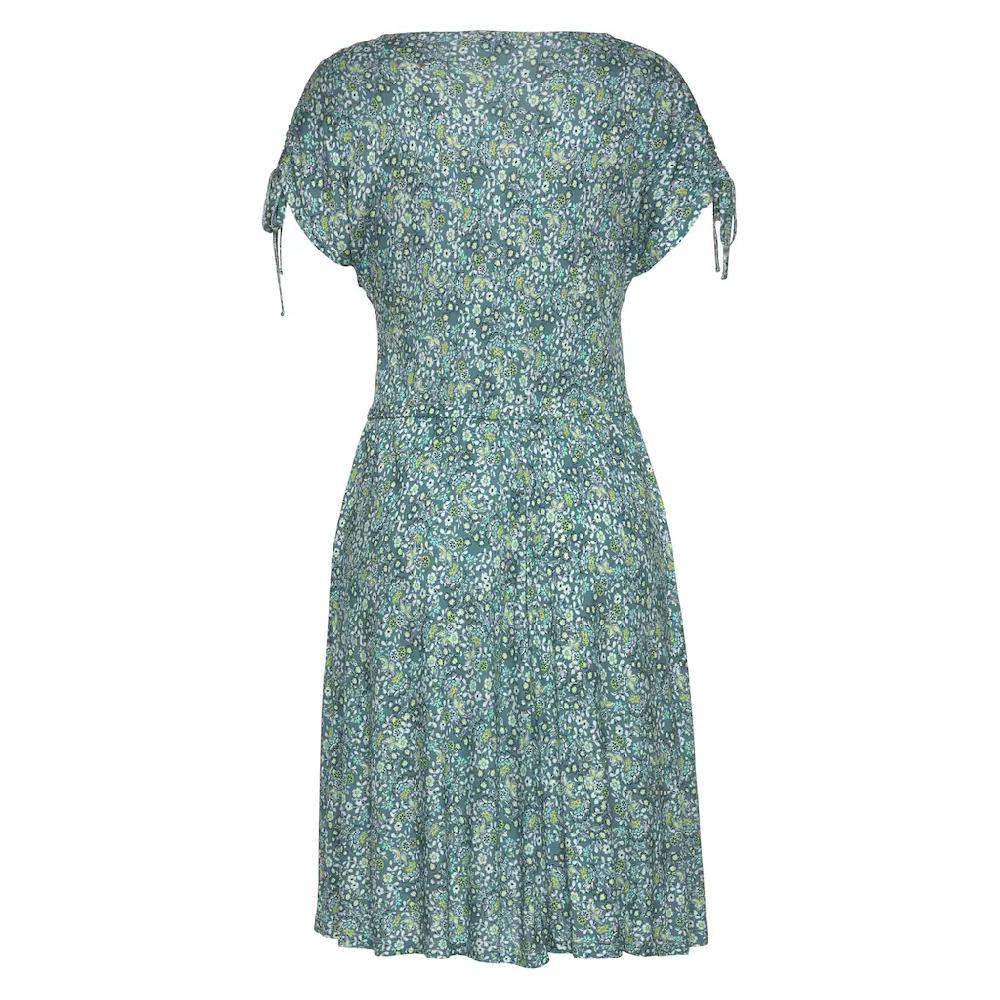 Vivance Jerseykleid Mit Blümchendruck Lockeres Sommerkleid Strandkleid