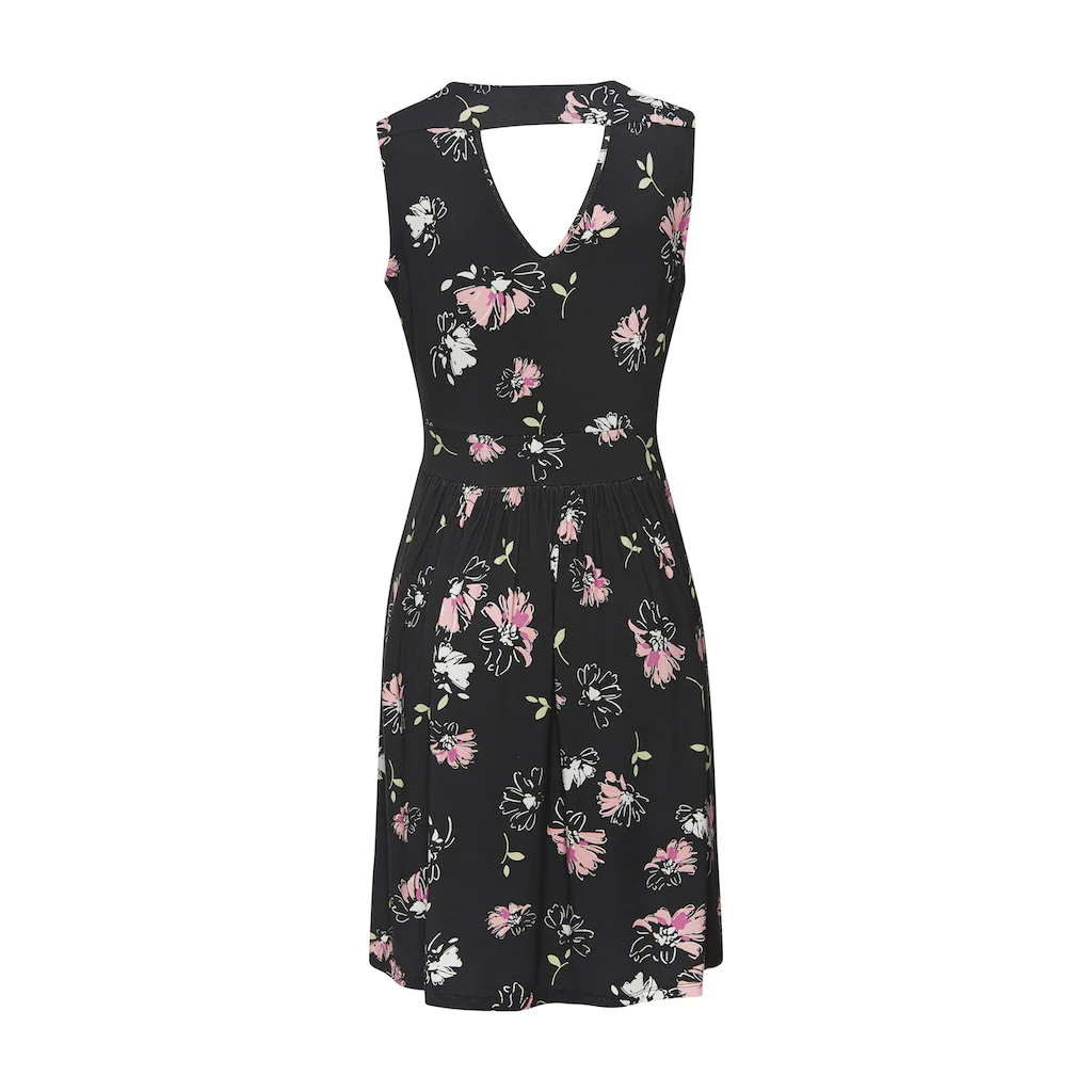 Vivance Jerseykleid Mit Blumendruck