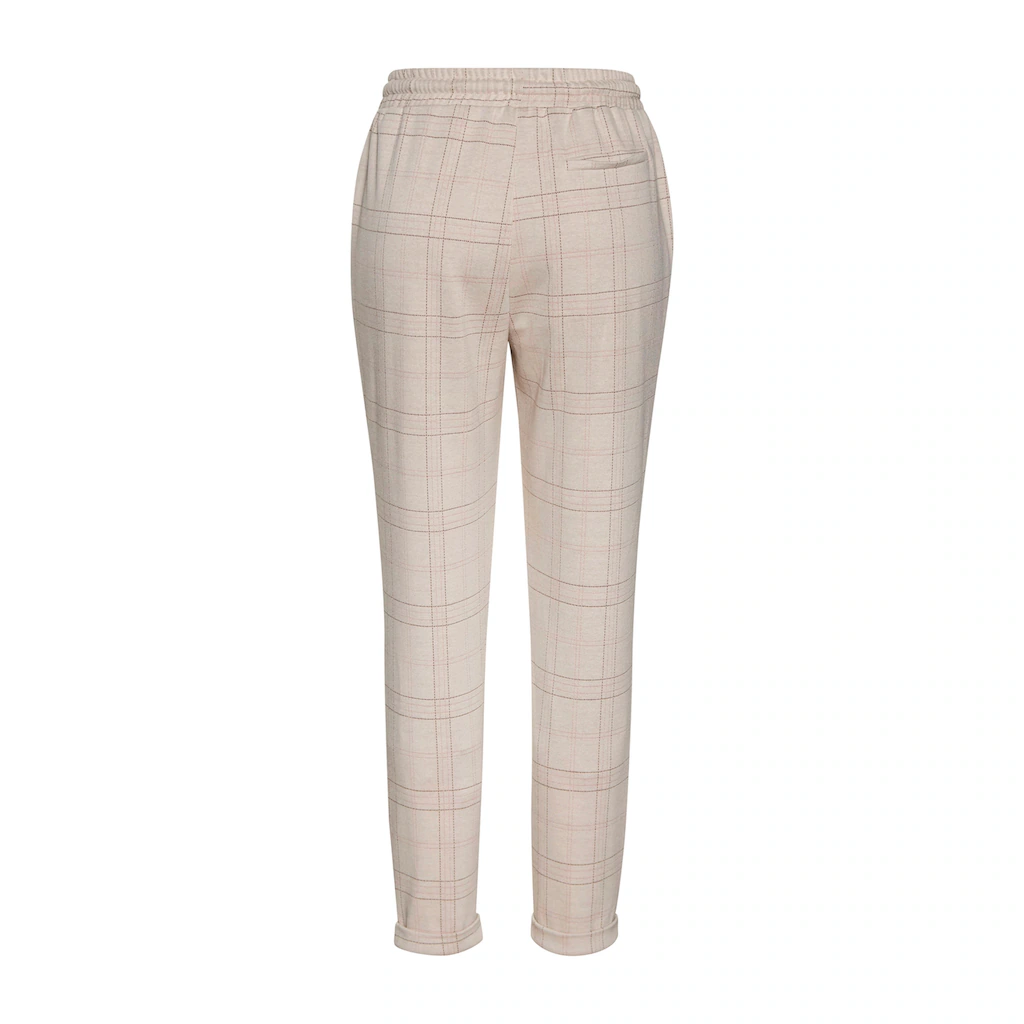 Vivance Jogger Pants Mit Karomuster Schlupfhose Enge Passform Casual-chic