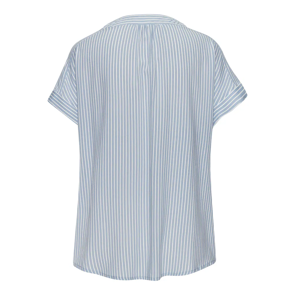 Vivance Kurzarmbluse Mit Streifendesign Damenbluse Casual