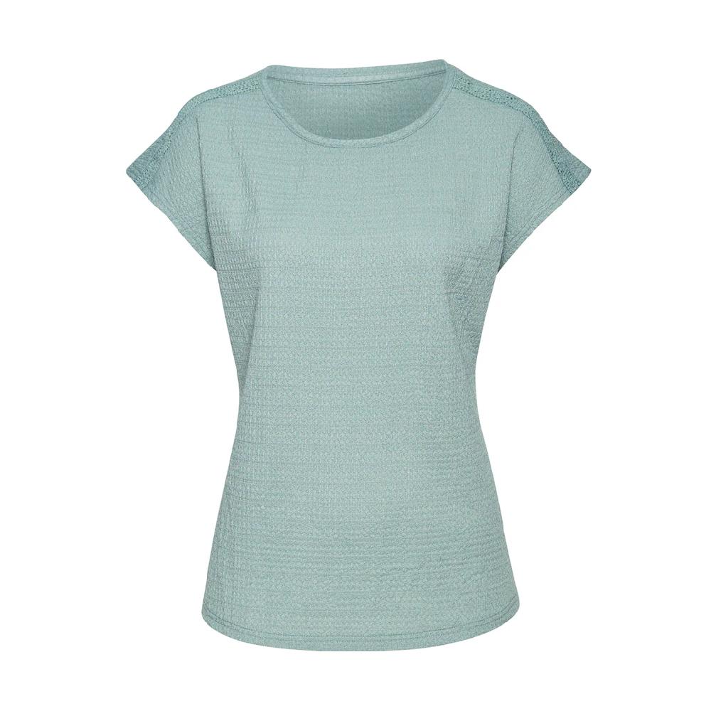 Vivance Kurzarmshirt »mit Dekorativem Häkeleinsatz« (2er-Pack) Aus Bügelfreier Crêpe-Qualität
