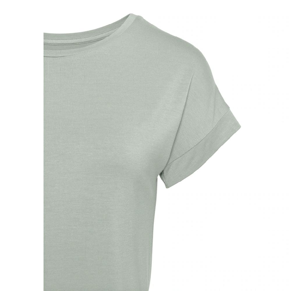 Vivance Kurzarmshirt »mit Gummizug Im Bund« Aus Weichem Viskose-Stretch