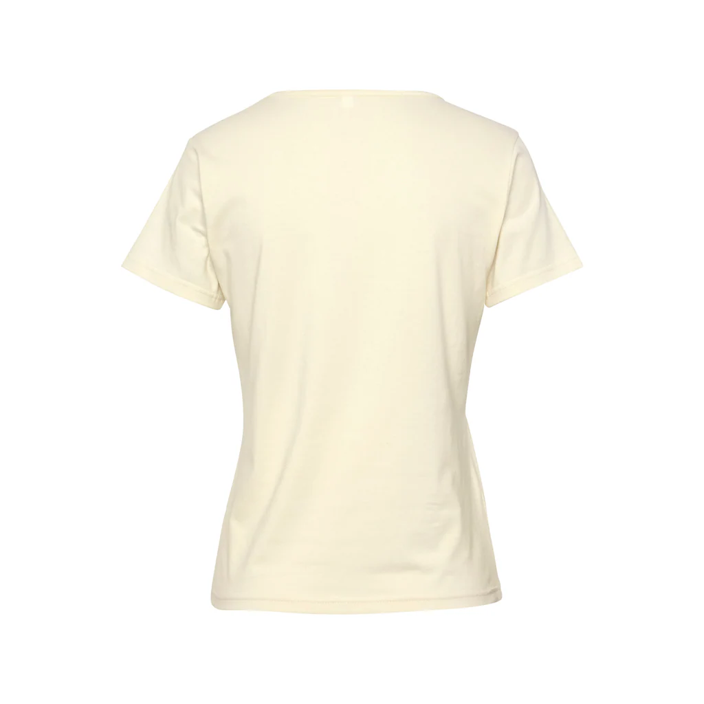 Vivance Kurzarmshirt T-Shirt Mit Stickerei Loungewear