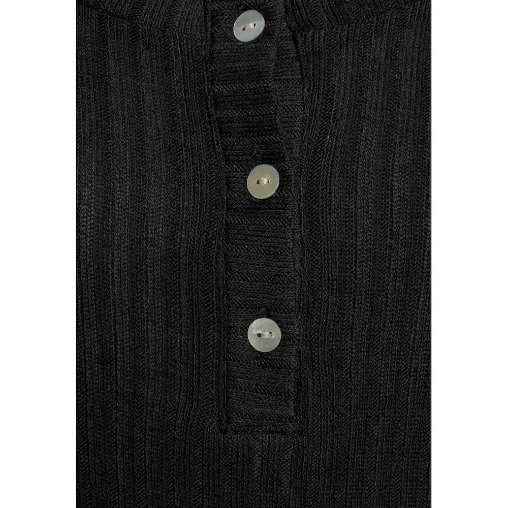 Vivance Langarmshirt »mit Kurzer Knopfleiste« Aus Weicher Ripp-Qualität Mit Viskose